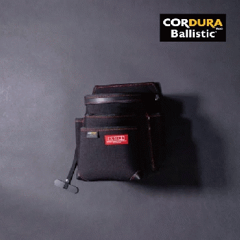 ニツクス　CORDURA3段腰袋　KC-212NS